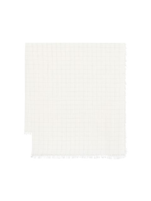 TOTEME checked scarf