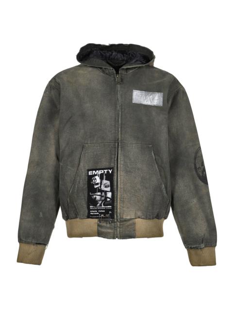 Enfants Riches Déprimés WAR STARTED HOODED WORK JACKET / CRUST OLV