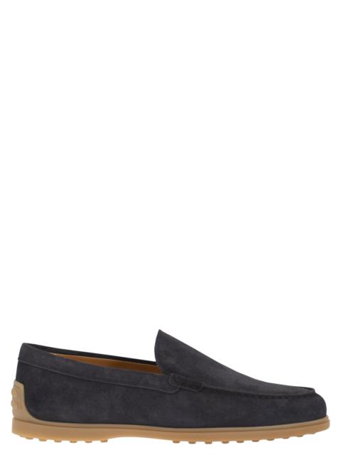 Tod's Tod's Men Suede Leather Slipper Moccasin