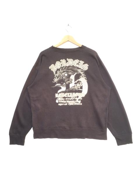 Other Designers Japanese Brand - Rebellious by Third Wave Clothing Big Logo Sweatshirt | L