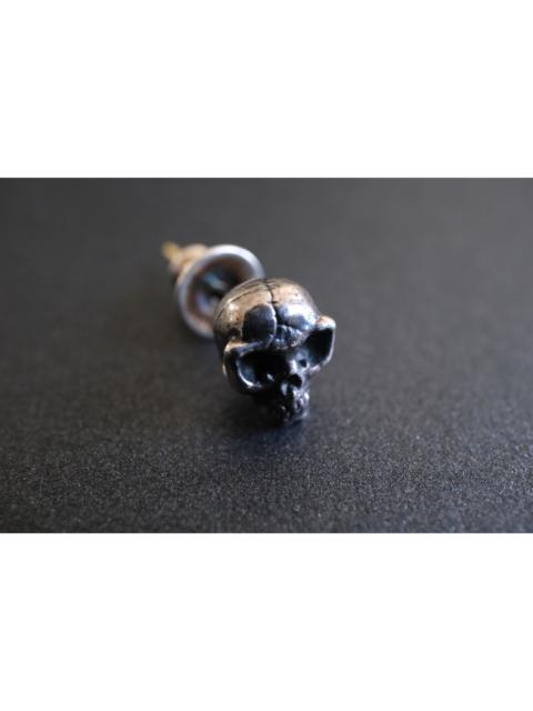 Yohji Yamamoto 2023 Silver Alien Skull Earring