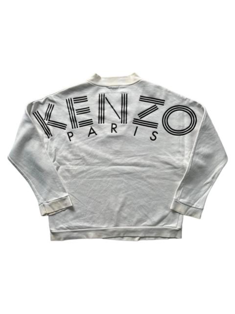 KENZO VERY RARE SWEATSHIRTS KENZO V NECK BIG SPELL OUT