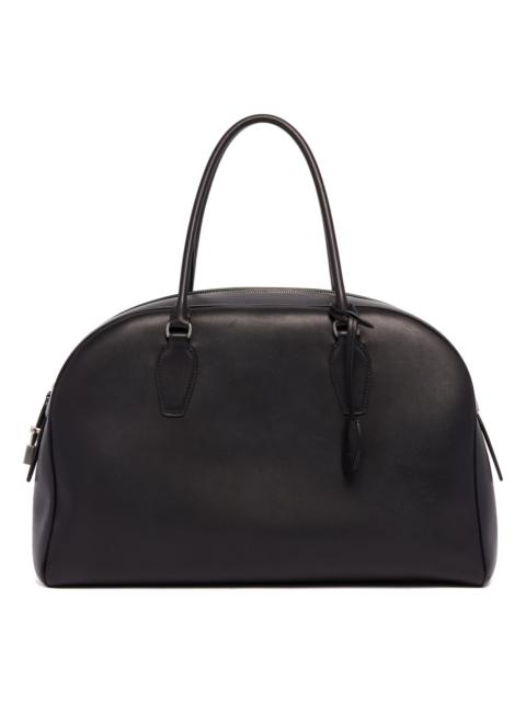The Row Black India 15.75 Leather Bag