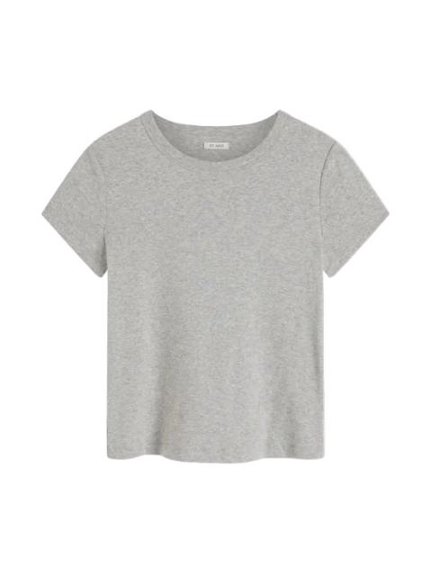 ST. AGNI Organic Cotton Baby Tee in Grey Marle