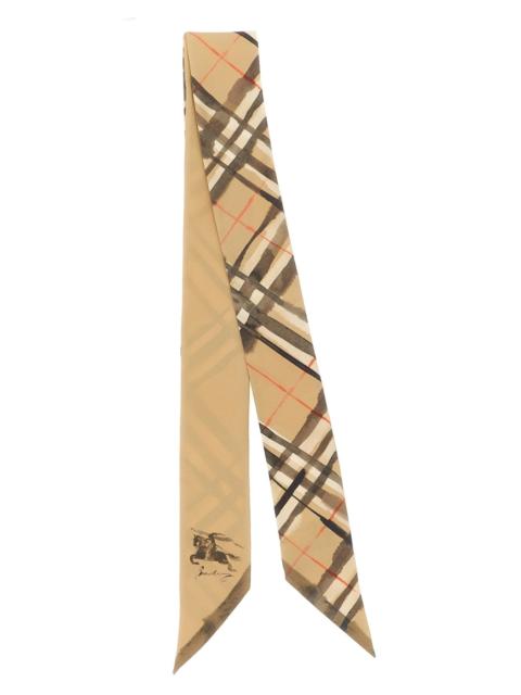 Burberry Double face 'Wter Col' scarf