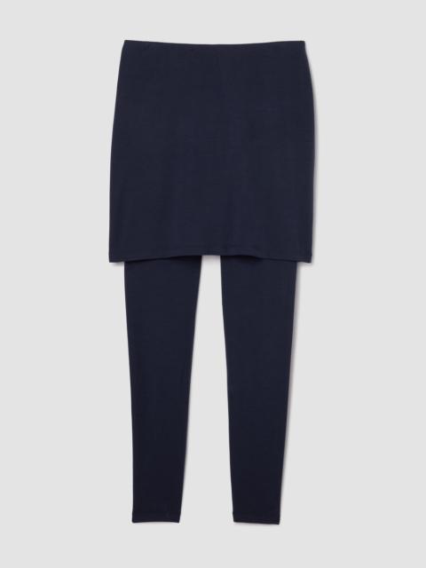 EILEEN FISHER Stretch Jersey Knit Skirted Legging