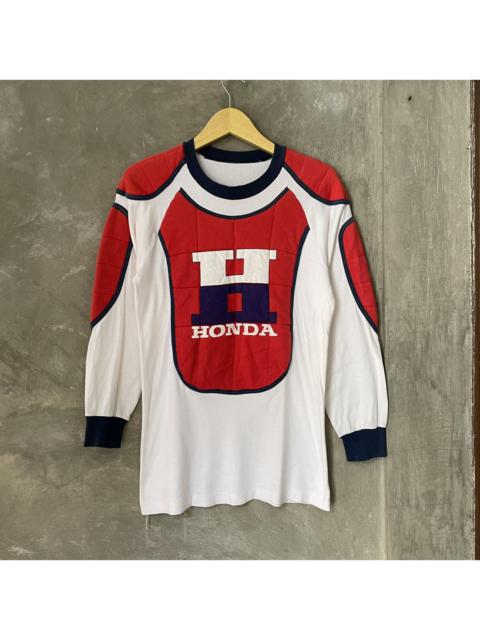 Vintage 80s Honda Motorsport Jersey Racing Team Formula 1