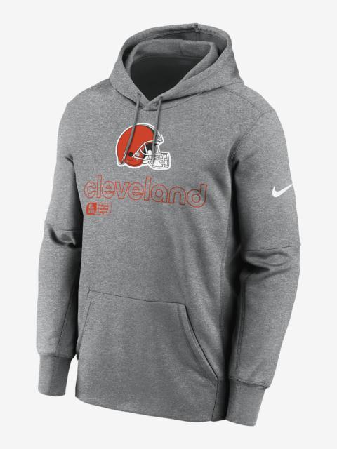 Nike Cleveland Browns Men’s Nike Therma NFL Pullover Hoodie