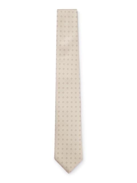BOSS SILK-JACQUARD TIE MADE IN ITALY