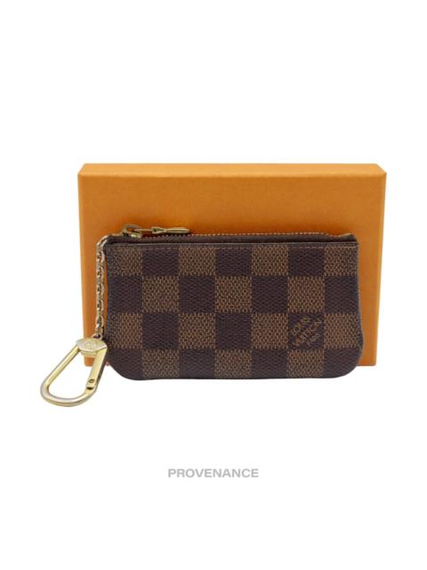 Louis Vuitton Louis Vuitton Key Pouch Cles -  Damier Ebene