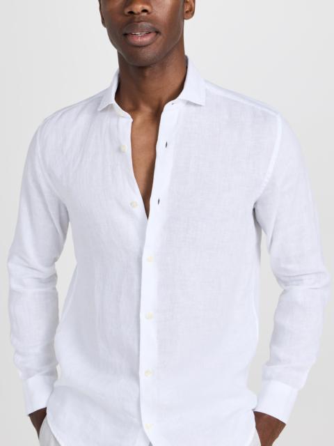 FRESCOBOL CARIOCA Antonio Linen Shirt