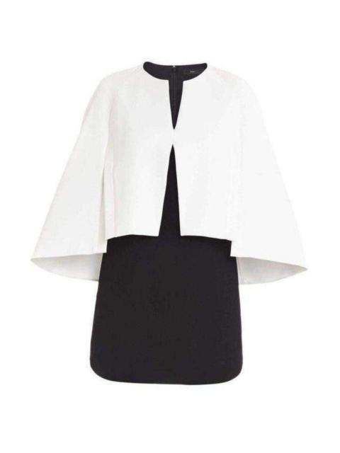 Other Designers Cape Detailed Dress