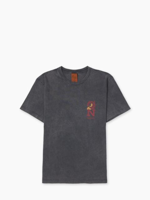 Nudie Jeans NUDIE JEANS ROY NIGHT TRACKS T-SHIRT ANTRACITE