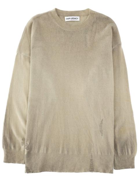 Our Legacy Our Legacy Men Maglia "Slant Knit"