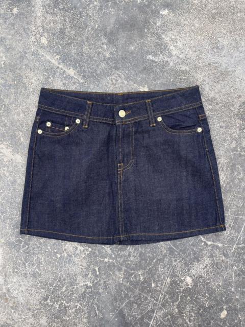 COACH Coach Mini Denim Skirt Like New Condition
