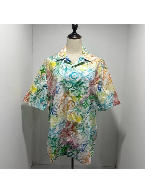 Louis Vuitton Louis Vuitton Crayon Graffiti Short-Sleeve Shirt