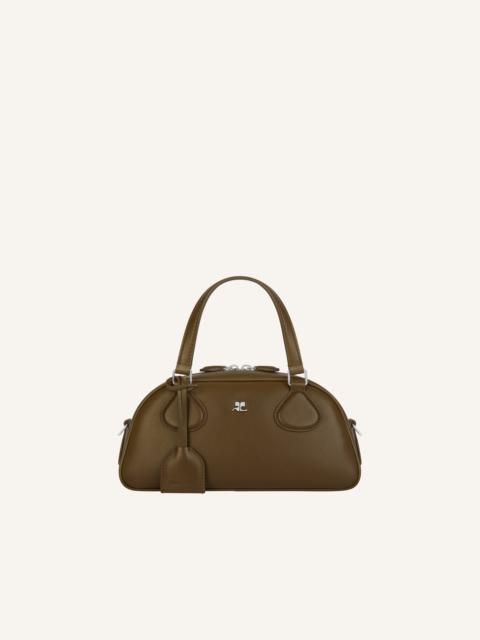 courrèges FRIDAY BOWLING LEATHER BAG