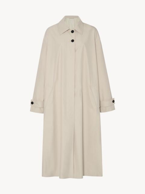 The Row Lolana Coat in Cotton