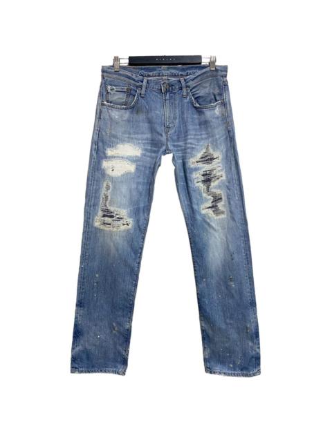 Other Designers Vintage Edwin Rebel Distressed Jeans
