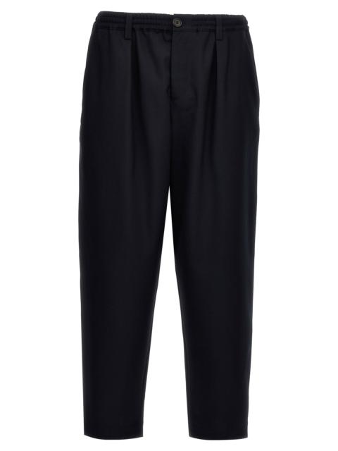 Marni Men Tropical Wool Crop Pants