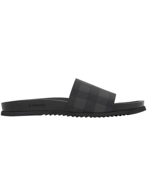 Burberry Burberry Check Slide Cloud Grey Black