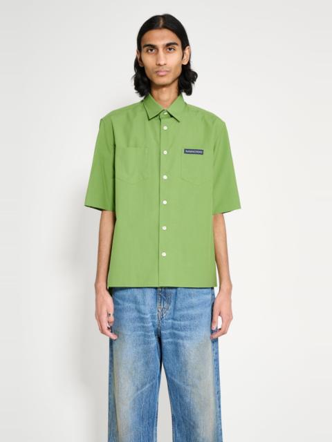 NAMACHEKO NAMACHEKO SHORT SLEEVE GUARDIA SHIRT GRASS GREEN