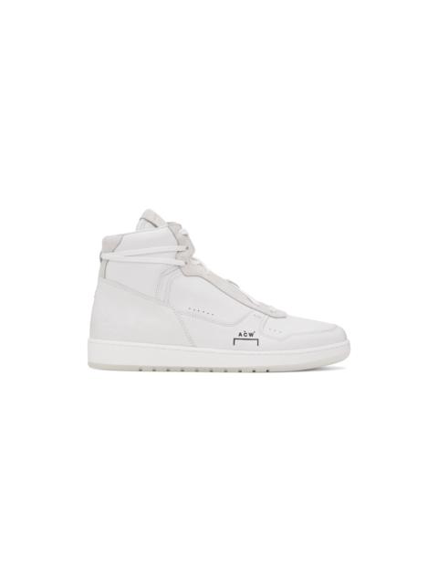 A-COLD-WALL* White Luol Hi Top Sneakers