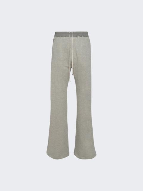 Rick Owens DRKSHDW Pantaloni In Felpa Pusher Pants Melange Grey