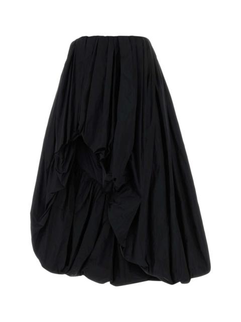 Jil Sander Jil Sander Women Black Polyester Skirt