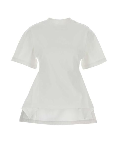 Alaïa Alaia Women White Cotton T-Shirt