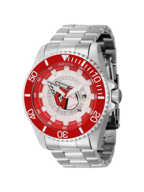 Other Designers Invicta MLB Cleveland Guardians Quartz White Dial Men's Watch 43461