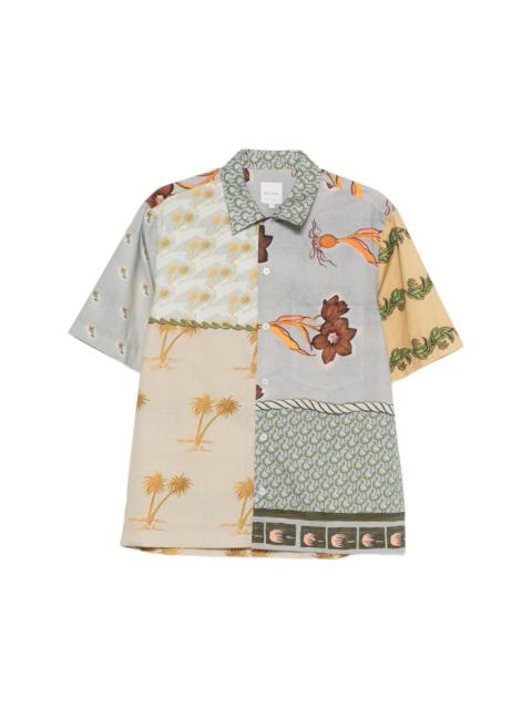 Paul Smith Printed cotton shirt