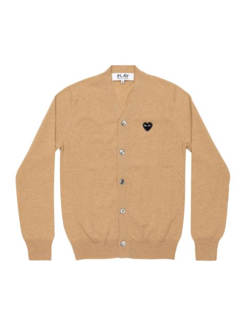 Comme des Garçons PLAY Comme des Garçons PLAY Rhinestone Heart V-Neck Cardigan 'Beige'