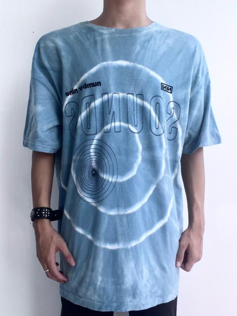 NUMBER (N)INE Number (N)ine 'Sounds' Tie Dye Graphic Tee