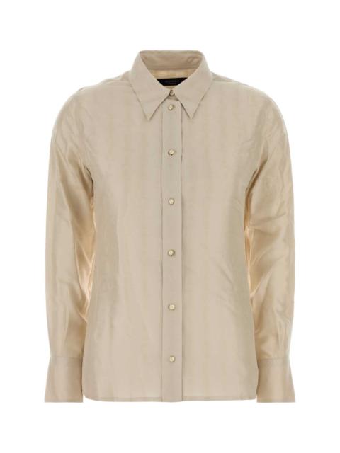 GUCCI Gucci Women Sand Silk Shirt