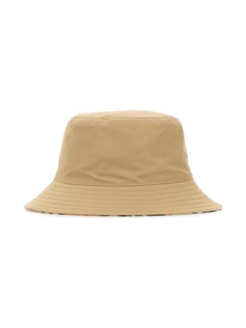 Burberry Beige Cotton Reversible Baseball Cap