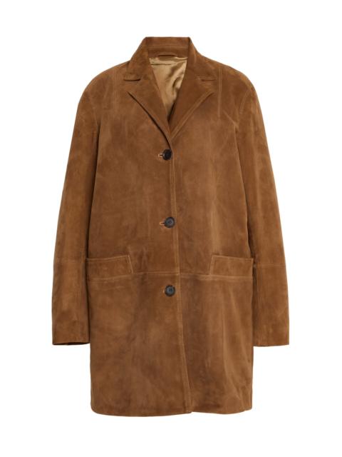 House of Dagmar Suede Jacket brown