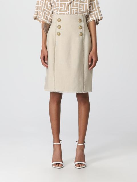 Balmain Balmain skirt in cotton blend