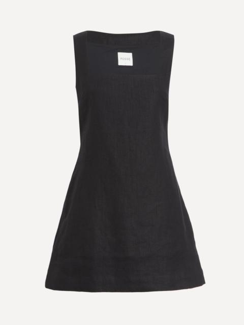 POSSE Alice Linen Mini Dress