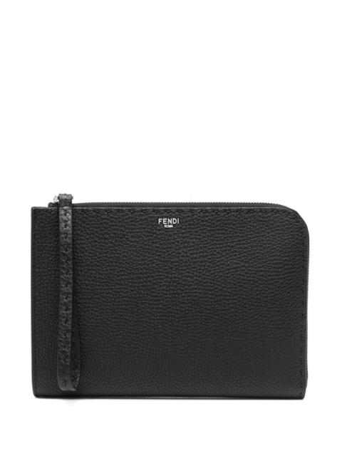 FENDI Small Selleria Clutch Bag