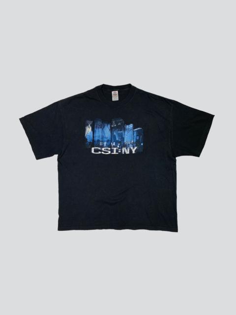 VTG CSI NY T Shirt 90s Tee Size 2XL Men Shirt Women Shirt Black T-Shirt TV Show TShirt 1990s Tee Y2K Tee Movie Shirt XXL