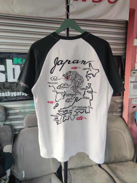Other Designers Japanese Brand - 🔥RARE🔥SUKAJAN JAPAN RAGLAN TSHIRT(T03)