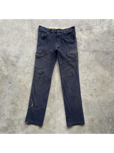 Other Designers Vintage - Japanese Vintage Dirty Faded Multipocket Cargo Pants W32x31