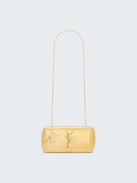 SAINT LAURENT Metal Evening Clutch Gold