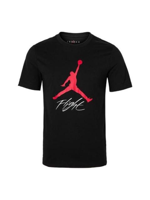 Jordan Air Jordan Flight AJ Basketball TEE Men Black AO0665-010