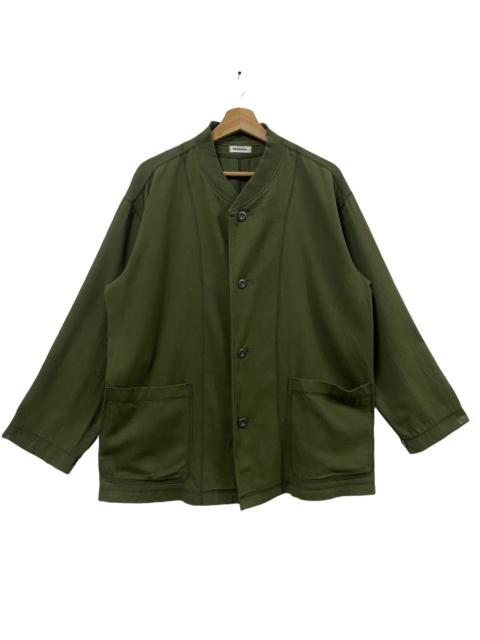 Other Designers Issey Miyake - VTG Plantation Army Green Cardigan Jacket