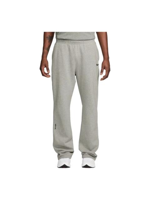 Nike Nike x NOCTA Cardinal Stock Open Hem Fleece Pant 'Grey' FZ4675-063