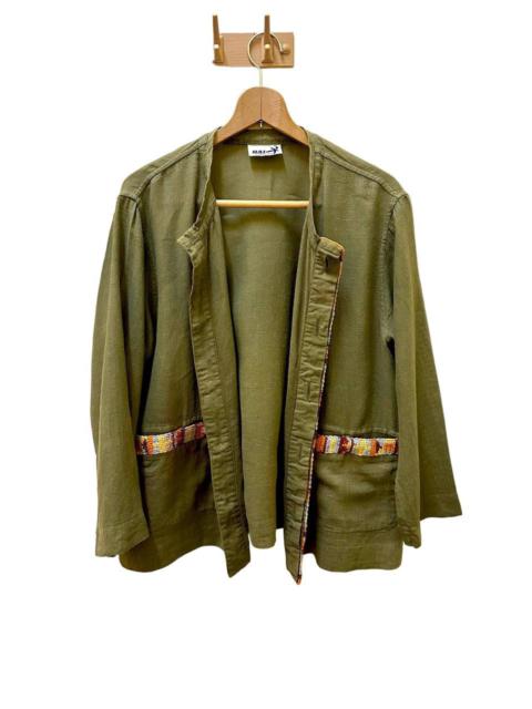 Other Designers Issey Miyake - Issey Miyake / Hai Sporting Gear Linen, Hemp Jacket