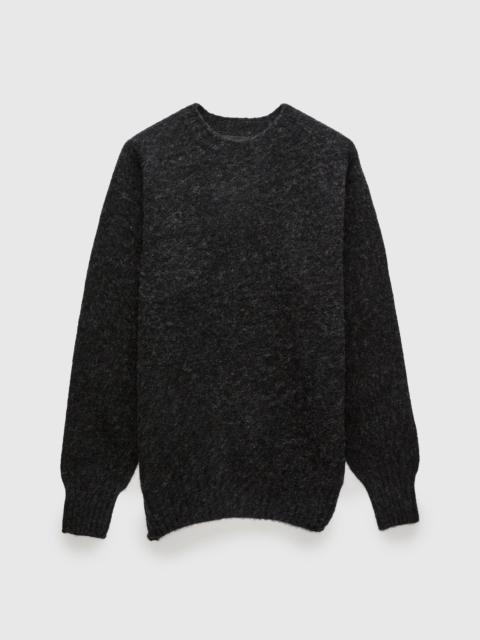 HOWLIN' "Birth of the Cool" Wool Sweater in Charcoal