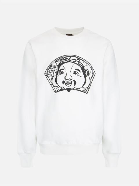 EVISU GODHEAD PRINT SWEATSHIRT